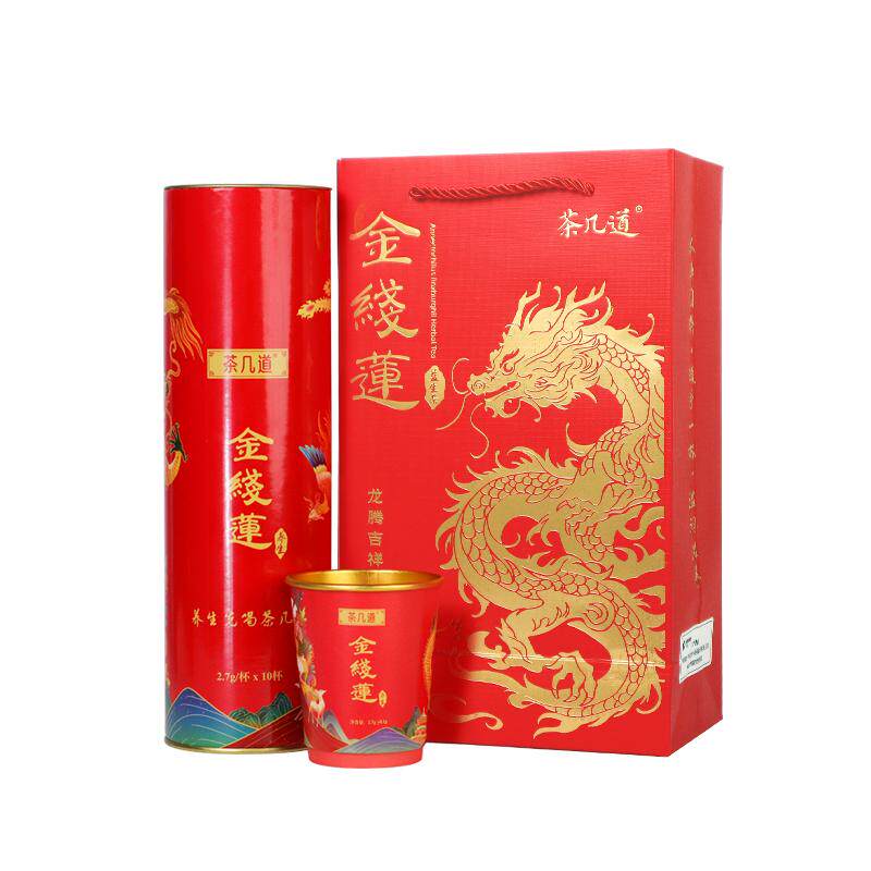 茶几道金线莲益生茶礼袋装