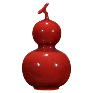 钧瓷葫芦摆件招财好运桌面装饰玄关陶瓷窑变创意乔迁开业伴手礼品