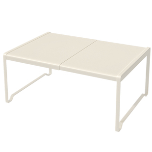 橱柜分层架柜子分层隔板家用厨房可伸缩叠加多层放锅碗调料置物架