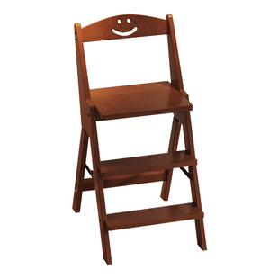 家用多功能厨房高脚凳可折叠收纳凳子梯凳便携加厚小板凳吧台椅子