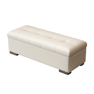 收纳凳储物可坐沙发凳家用床尾凳2025新款长条凳入户门口换鞋凳