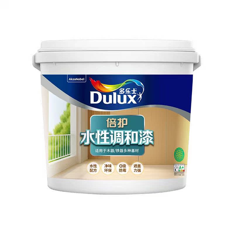 多乐士木器漆铁器漆通用水性调和水性木器漆