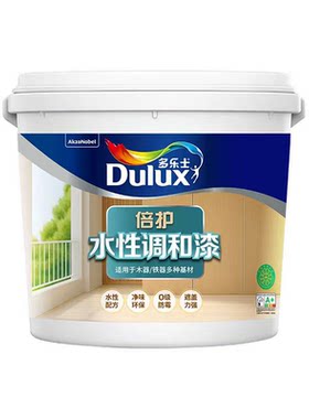 多乐士木器漆铁器漆通用水性调和家用铁木门窗护栏专用清漆色漆