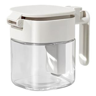 日式调料盒套装家用厨房佐料盒盐罐调味瓶罐玻璃调料瓶收纳盒糖罐