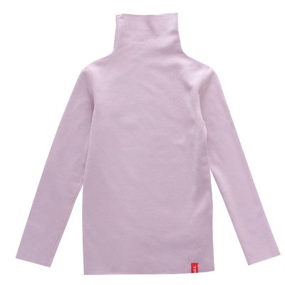 薄绒打底自发热堆堆领修身款T恤