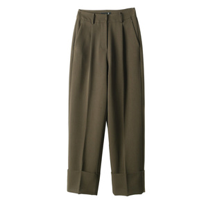 ARTIN徕倩2025新款垂坠三醋酸高挑休闲裤醋酸重磅哈伦裤 PT6311