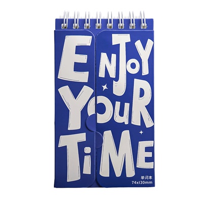 英语背单词本记忆本可遮挡随身便携式积累背诵默写口袋笔记本考研记背神器韩语日语艾宾浩斯初中生专用小本子