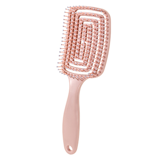 蓬松高颅顶排骨梳子女士长发专用造型梳子按摩经络气垫梳干湿两用