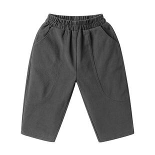 男童户外长裤宝宝春装2026新款春秋小童童装宝宝裤春季儿童裤子潮