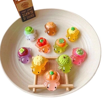 网红新款水果夜光小乌龟对对碰