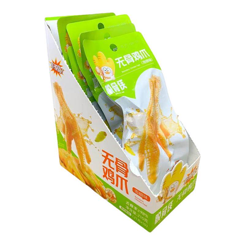 脱骨侠虎皮凤爪卤香香辣独立包装
