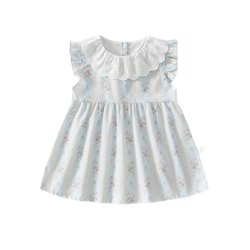 【2折专区】折扣店撤柜  女童连衣裙夏薄款婴儿衣服甜美碎花裙子