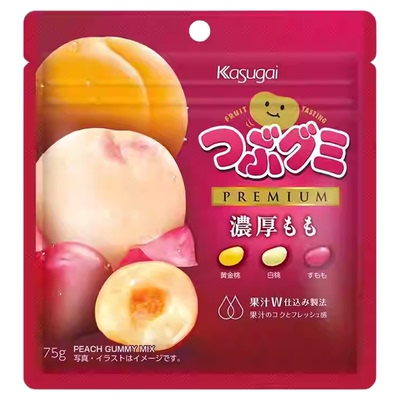 日本进口春日井果汁软糖混合味