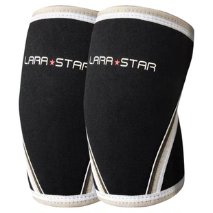 LARASTAR劳拉之星健身力量训练卧推深蹲透气缠绕式加压助力护肘套