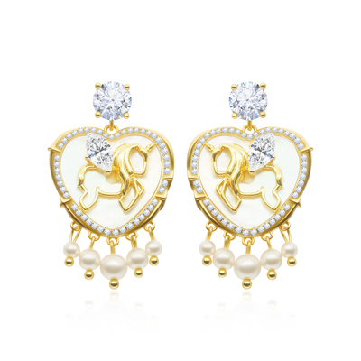 是带来好运与守护的小马耳环～