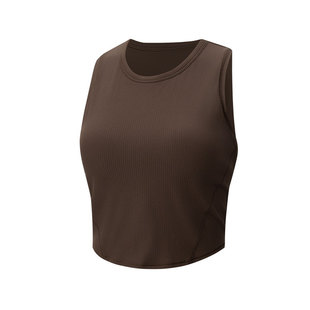 Ribbed Nulu 女士罗纹短款运动背心 B/C丨lululemon丨LW1GANS