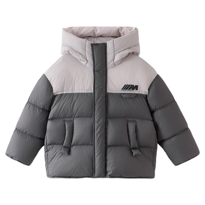 男童羽绒服2025秋冬新款儿童男孩三防白鸭绒外套保暖上衣冬装
