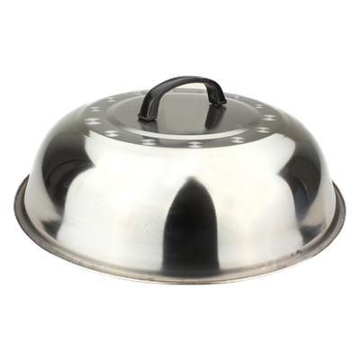 永宝锅盖不锈钢立盖特大炒锅加高