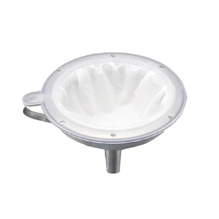 开水水垢过滤器过滤网450目家用厨房去除水碱滤水器304不锈钢漏斗