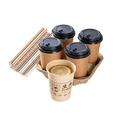 泉林本色纸杯一次性商务50只