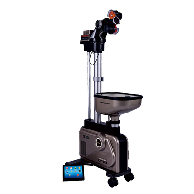 泰德乒乓球发球机V-989E2新版触摸屏9种旋转长短球22个落点落地式