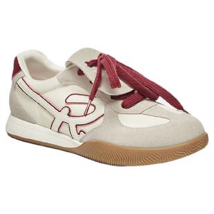 商场专柜同款红蜻蜓福云德训鞋女款春秋新款女鞋平底系带休闲板鞋