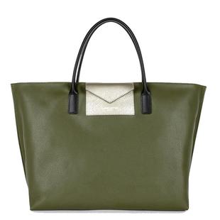 【明星同款】Lancaster兰卡斯特 MAYA系列皮质通勤托特口袋包大号