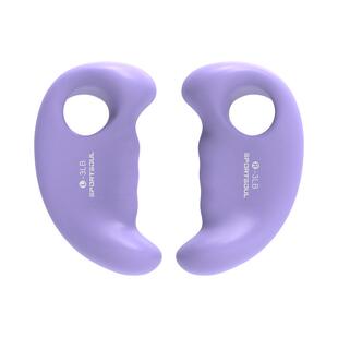 SPORTSOUL拳击哑铃家用女士家用跳操男士手握练拳空击浸塑哑铃