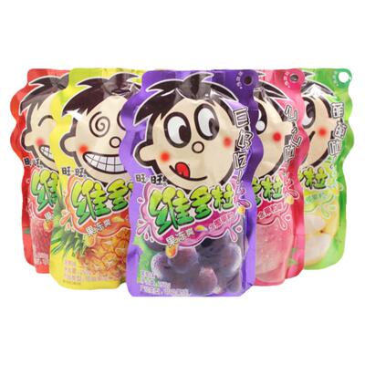 果冻旺旺旺旺蜂蜜清凉吸吸冰