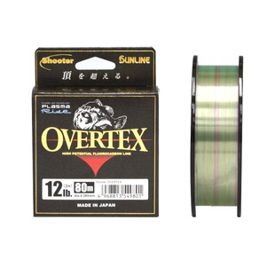 氟碳线 竞技 日本SUNLINE OVERTEX 高耐磨低延展颜色标记 路亚线