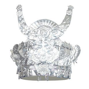 少数民族传统文化苗族银饰手工diy材料包苗银凤冠儿童锡纸银花冠