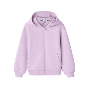 Skechers斯凯奇男女童宽松连帽运动卫衣潮流百搭休闲外套L425K127