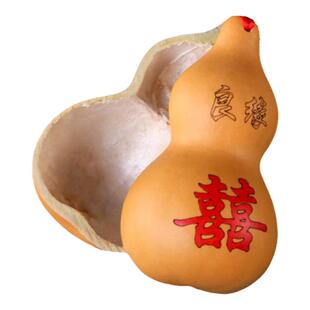 合卺葫芦中式婚礼婚庆用品和合交杯酒道具装酒水杯酒杯中国结挂件