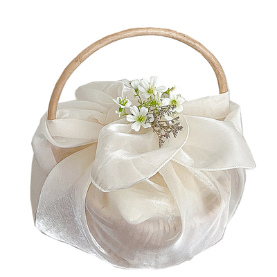 高端伴娘女伴手礼结婚手提篮盒子