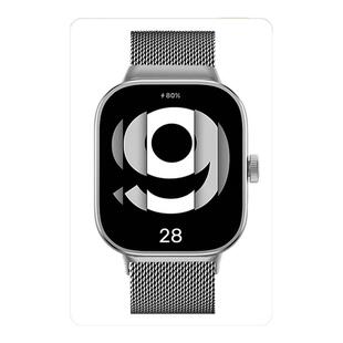 适用红米watch4表带米兰尼斯磁吸红米手表5替换带金属透气腕带小米智能运动手表redmiwatch6代时尚新款男女款