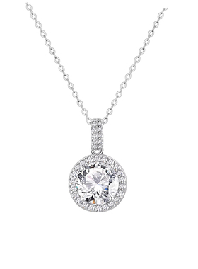 巨巨巨闪~~星河冰糖项链纯银!!