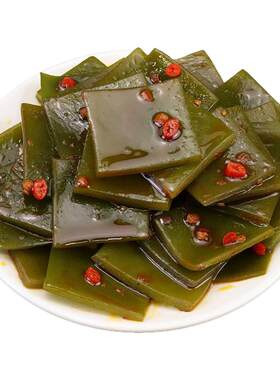 海带开袋即食香辣海带片海带丝酸辣海带片下饭海味榨菜酱菜小泡菜