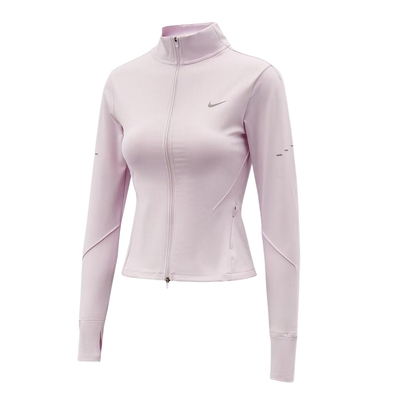 NIKE耐克Dri-FIT女速干拉链开襟跑步夹克运动修身外套 IM7537-583