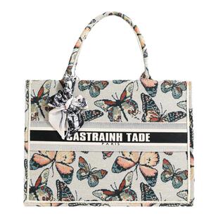 轻复古新中式托特包2025春夏新品通勤手提公文包chic气质感大包女