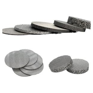 自产316隔爆片1.7mm不锈钢烧结网五层烧结硫化板咖啡手柄分水网