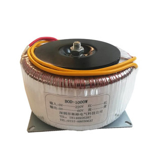 1000VA环形隔离电源变压器220V380V转变AC50V60V70伏12V1KW1500W
