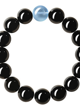 官方正品宫廷御用级黑曜石