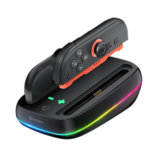 新得利任天堂Switch2手柄座充Joycon2充电底座NS2分体手柄便携充电器收纳支架游戏手柄周边配件