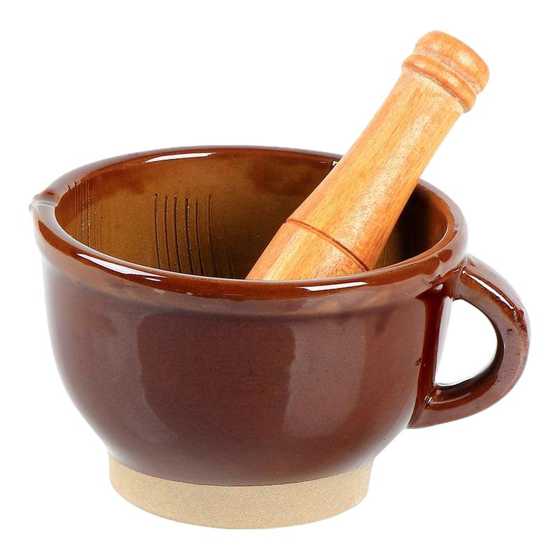 加厚擂钵研磨器蒜臼陶瓷舂钵