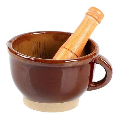 加厚擂钵研磨器蒜臼陶瓷舂钵