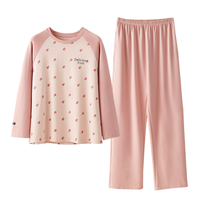 恒源祥睡衣女春夏甜美可爱休闲