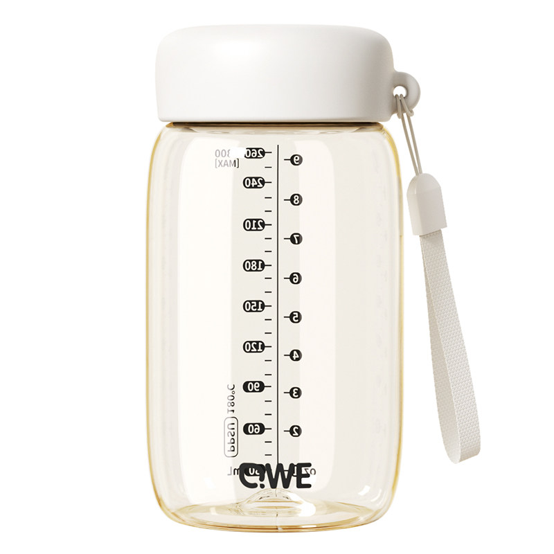 食品级PPSU耐高温口袋水杯300ml