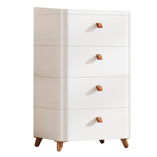 加深收纳柜子储物柜抽屉式置物柜家用日式五斗柜加厚卧室床头柜子