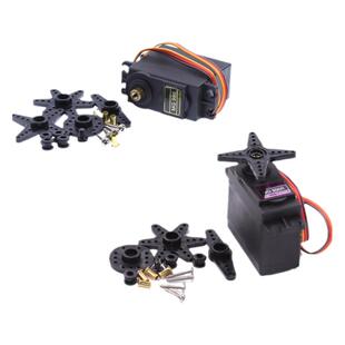 贝科姆MG90S舵机马达铜齿全金属齿轮倾斜舵机优质耐用180度带限位