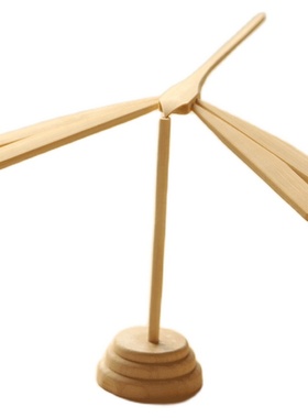 竹制品摆件竹蜻蜓怀旧竹摆件玩具